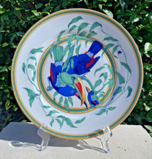 Hermès Toucans assiettes américaines (dia. 27 cm) porcelaine de Limoges Hermès