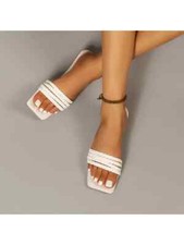 Sandales Basses Blanches Slip