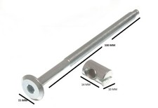 Meuble Lit Bébé Verrou Allen Tête + Baril Écrou 6mm M6 X 100mm Zppack 100