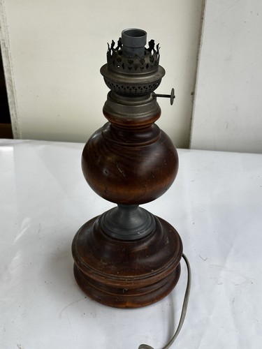 Ancien pied lampe à - lampe,