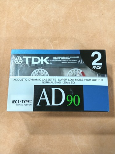 Tdk pack 2 cassettes - 90,