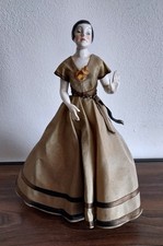 Poupée Art deco - Demi Figurine tete pivotante porcelaine
