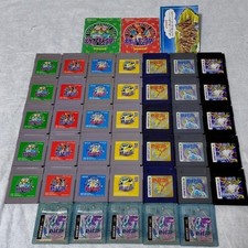 Lot 40 GBC Pokemon Rouge Vert