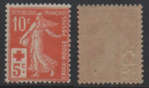 Semeuse croix rouge 1914 - 1914, #