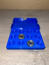 Boite de rangement bleu pour