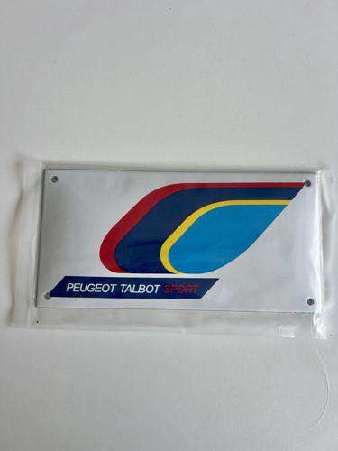 Plaque émaillée peugeot - Émaillée,