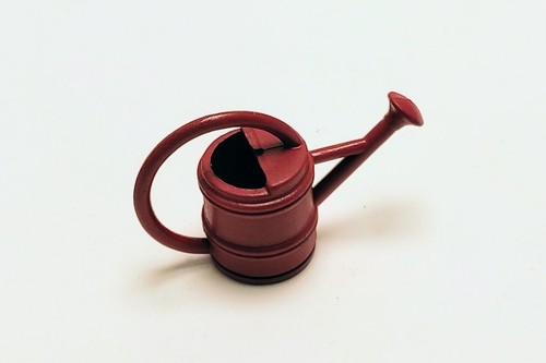 Arrosoir métal rouge - arrosoir, en