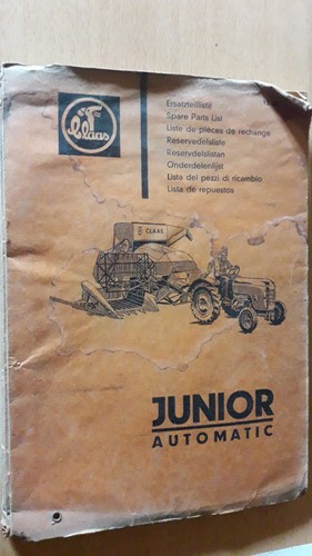 Claas moissonneuse junior - claas,