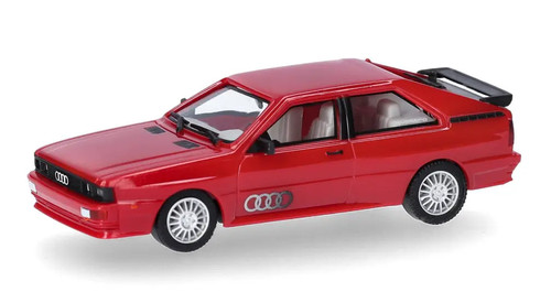Herpa audi quattro rouge - herpa, ur-quattro,