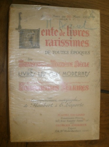 Vente livres rarissimes - rarissimes, de