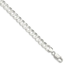 Sterling Argent Massif 8mm