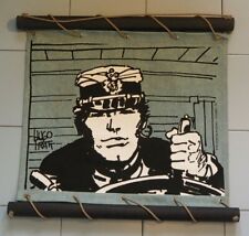 CORTO MALTESE – PRATT - SERIGRAPHIE SUR TOILE KAKEMONO ATELIER BLAUDEAU