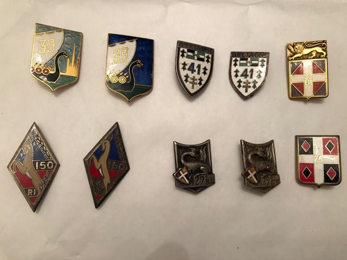 Lot insignes militaires - lot,