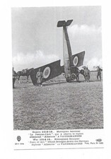 CP GUERRE 14/18 WW1 AVION MONOPLAN SAULNIER  J D'ARC QUI ABATTU BIPLAN ALLEMAND