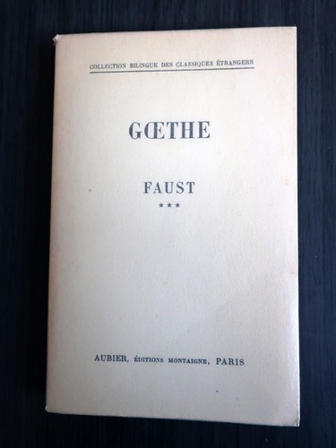 Goethe faust collection - faust,