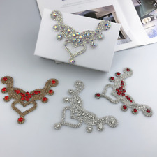 2PCS à Repasser Strass