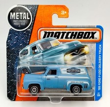 ★ FORD F100 DELIVERY TRUCK 1955 - MATCHBOX MAINLINE 2017 - N°17 - DVN43 ★