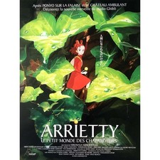 THE SECRET WORLD OF ARRIETTY Movie Poster   - 15x21 in. - 2010 - Studio Ghibli,