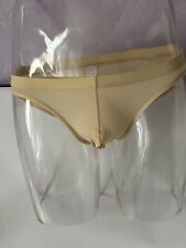 slip nude nylon sexy taille M/L semi transparent