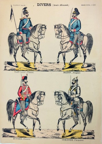 Uhlan dragon cuirassier et - dragon,,
