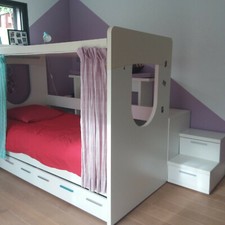 Composition Lit Cabane Bureau 