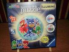 Ravensburger - Puzzle 3D Ball - 72 pieces -   illuminé - Pyjamasques - S/Blister
