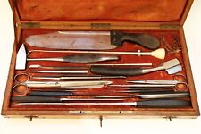 Autopsy dissection set by Luer belonged to Ernest Goupil c.1860