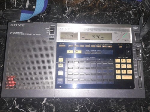 Vintage sony icf 2001d - vintage,