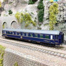 Voiture lits 3608, WL Y, livrée originale bleue, CIWL, Ep II et IIIa (éclairage)