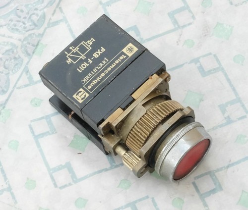 Telemecanique bouton poussoir