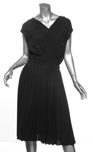 Nina ricci black sleeveless - black,