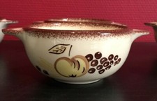 6 bols FAIENCE DE NIDERVILLER peint à la main