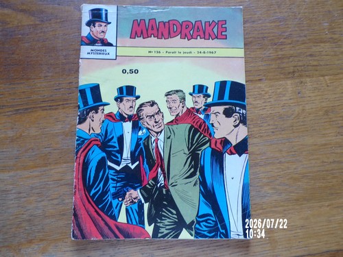 Mandrake magicien 126 - le,