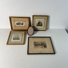 5 cadres, tableaux, gravures