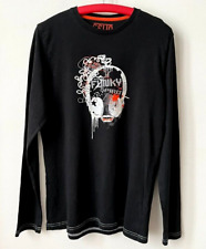 T-shirt manche longue Noir Celio Homme L état Neuf 100% Coton Peigné