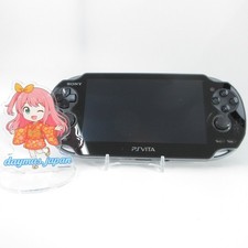 【Très bon】Sony PS Vita PCH-1000 Crystal Black Wi-Fi Model Console only #Arr1011