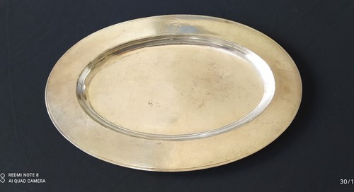 Grand plat 34x24cm metal - plat,