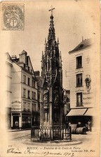 CPA ROUEN-Fontaine de la Croix