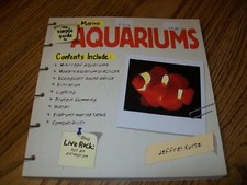  Marine Aquariums Book, by