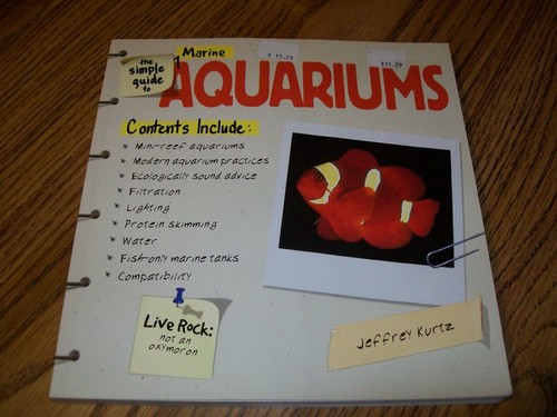 Marine aquariums book by - book,,