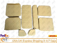 SET COMPLET DE COUSSIN DE SIÈGE EN TOILE JEEP WILLYS MB GPW 1941-47