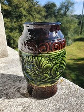 VASE CÉRAMIQUE WEST GERMANY  VINTAGE numéroté 