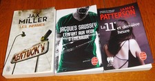 Lot n°2 de 3 thrillers ( prix en baisse)