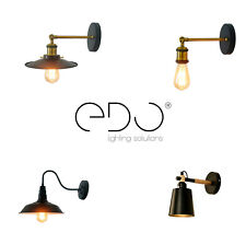 Applique murale industrielle moderne loft SATYA / PATSI / AKRON / NAVIS E27 EDO