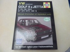 Golf II et Jetta Revue Technique Haynes Volkswagen 1984 à 1992 Fr