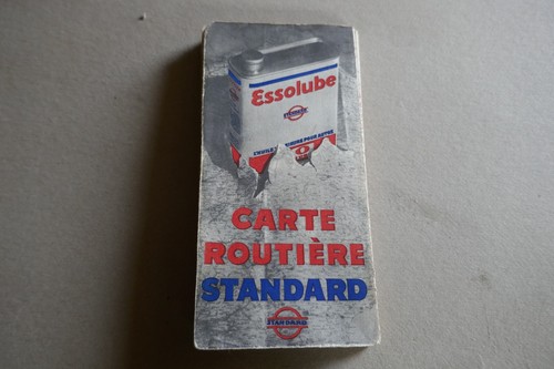 Carte routière ancienne