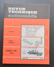 Revue technique  PEUGEOT 504 DIESEL