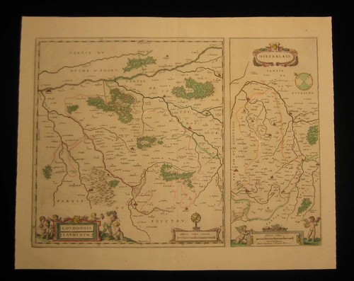 1644 original blaeu map - 1644,