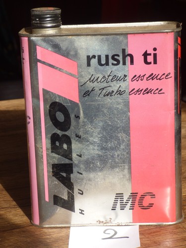 Bidon huile labo vintage - bidon, d'huile