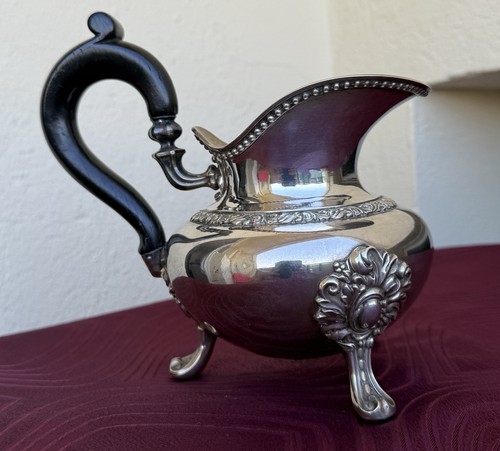 Pot lait ancien argent - pot,